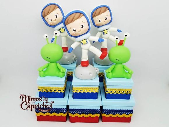 Caixinha Dupla Astronauta