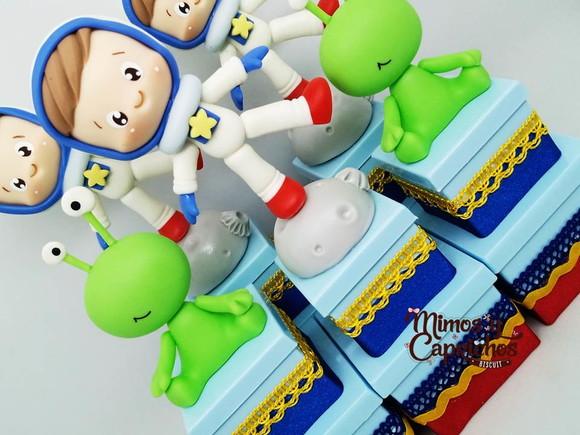 Caixinha Dupla Astronauta