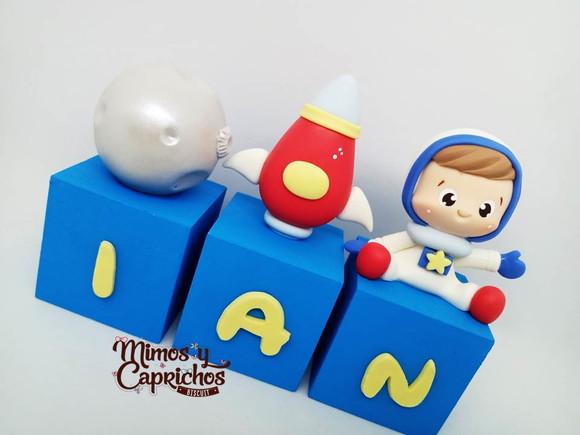 Cubos Astronauta Espaço