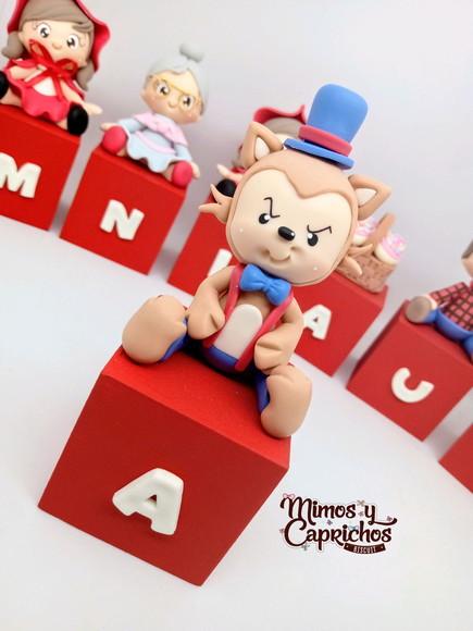 Cubos Personalizados Chapeuzinho vermelho