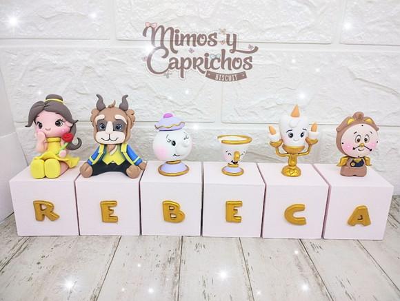 Cubos Personalizados a Bela e a Fera