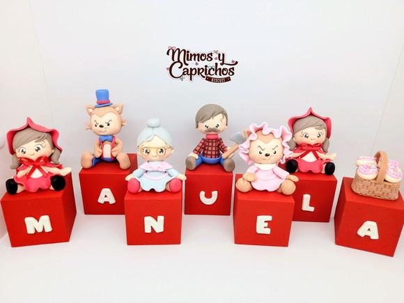 Cubos Personalizados Chapeuzinho vermelho