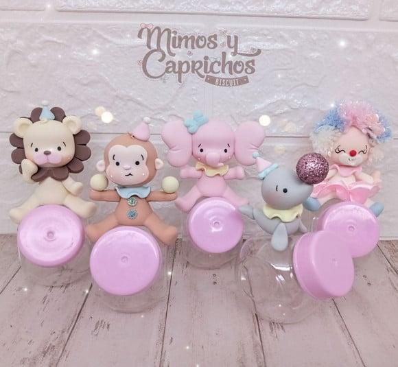 Mini Baleiro Circo Rosa