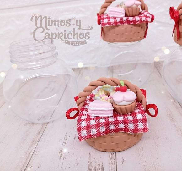 Mini Baleiro Cestinha de Doces