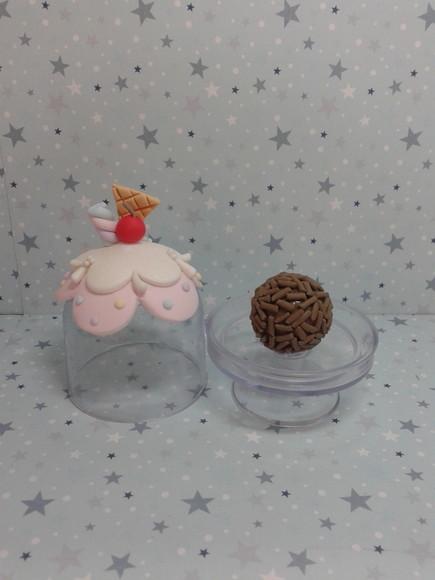 Mini cúpula confeitaria