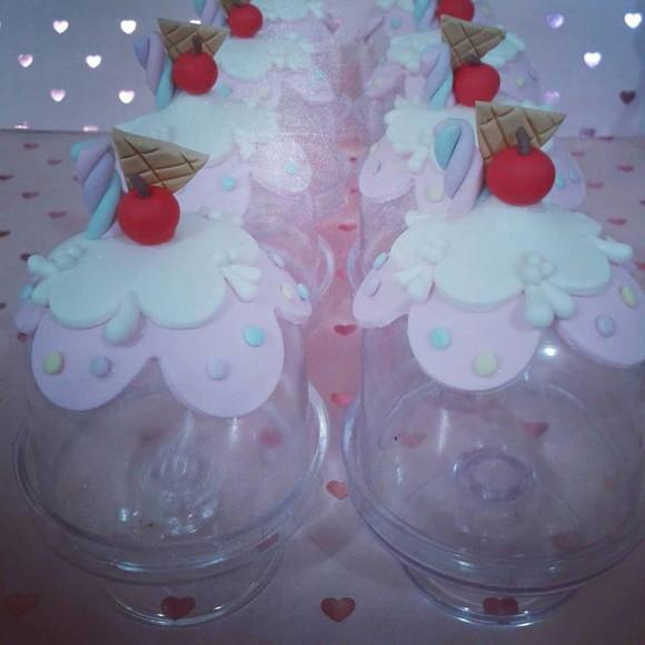 Mini cúpula confeitaria