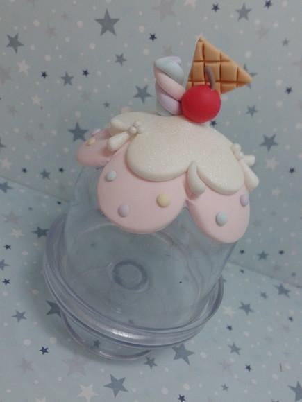 Mini cúpula confeitaria