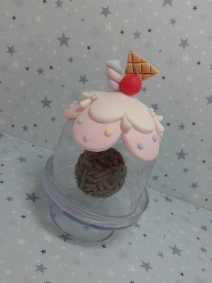 Mini cúpula confeitaria