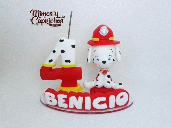Mini Topo Patrulha Canina- Marshall