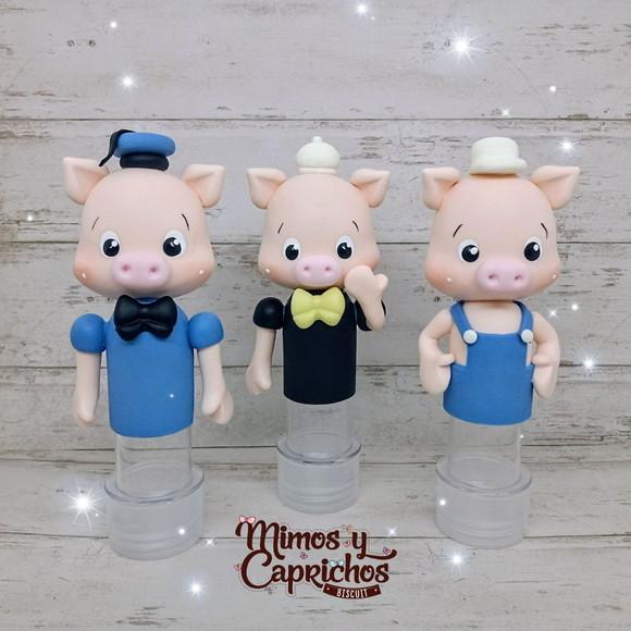 Mini Tubete Três Porquinhos