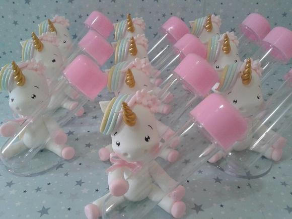 Mini tubete unicórnio