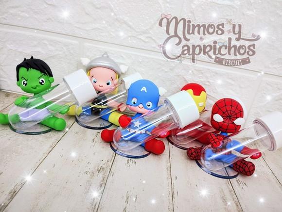 Mini Tubetes Heróis