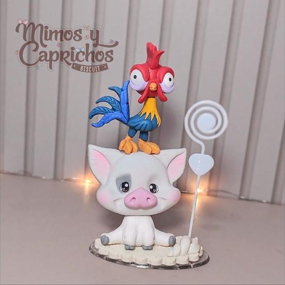 Porta Foto Puá e Heihei Moana