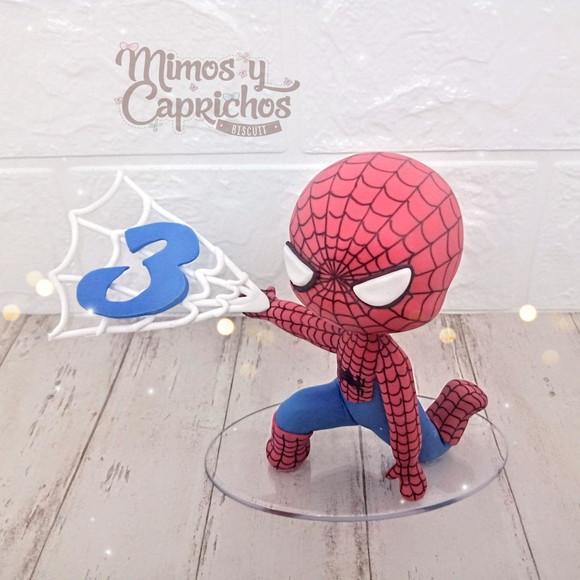 Topo de Bolo Homem Aranha