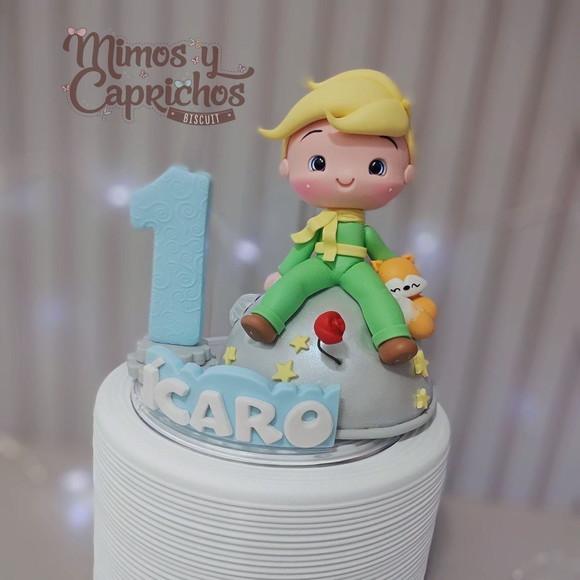 Topo de bolo Pequeno Príncipe