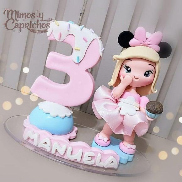 Topo Menina Minnie Confeiteira