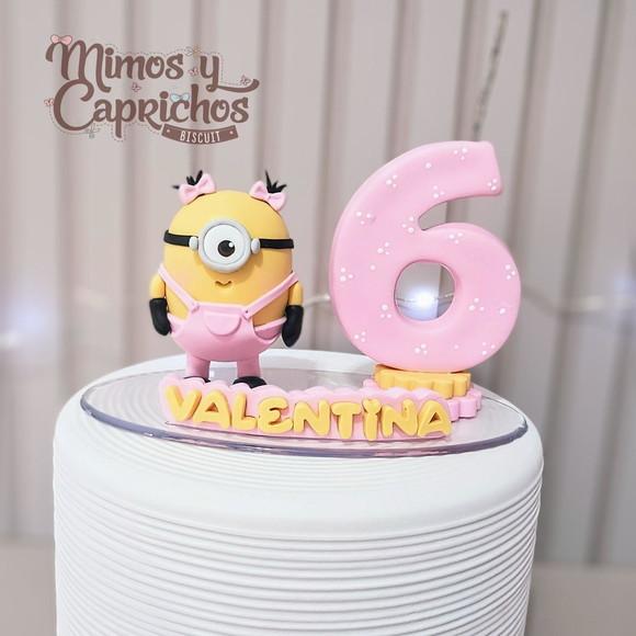 Topo Minions Rosa
