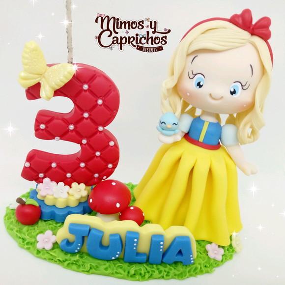 Topo personalizado Branca de Neve