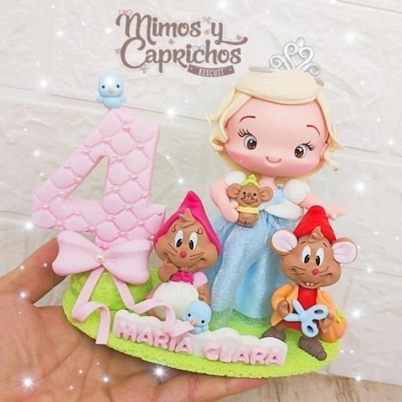 Topo Personalizado Cinderela