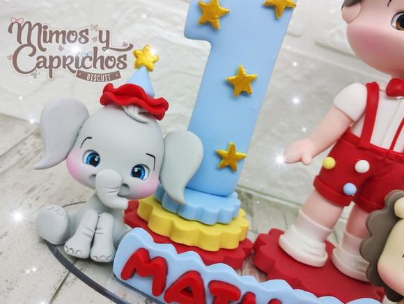 Topo Personalizado Circo Tradicional