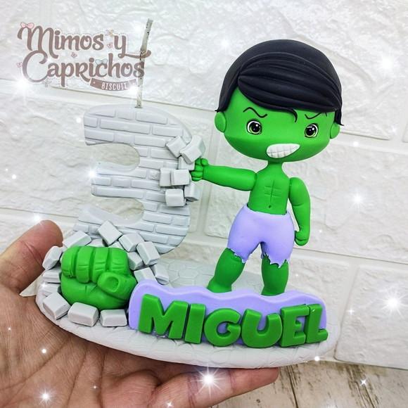 Topo Personalizado Hulk