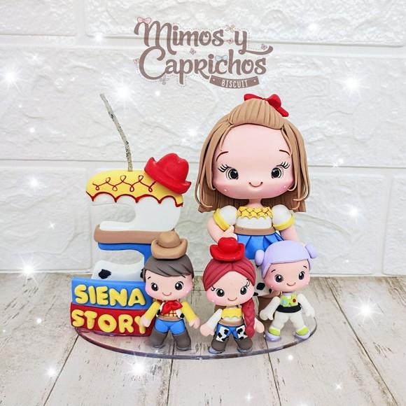 Topo Personalizado Toy Story Menina