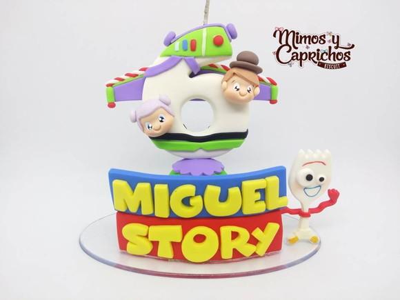 Vela decorada Toy Story