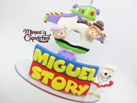 Vela decorada Toy Story