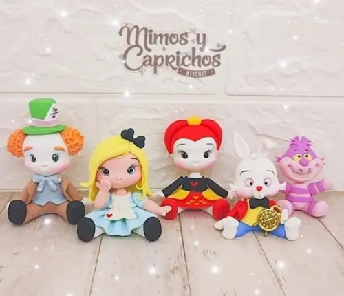 Aplique Alice no País das Maravilhas
