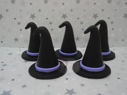 Aplique chapéu da bruxa