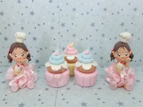 Aplique cupcake 3d