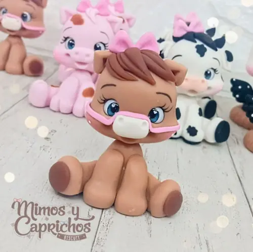 Aplique Fazendinha Rosa