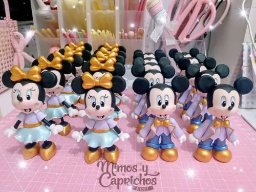 Aplique Mickey ou Minnie 50 Anos