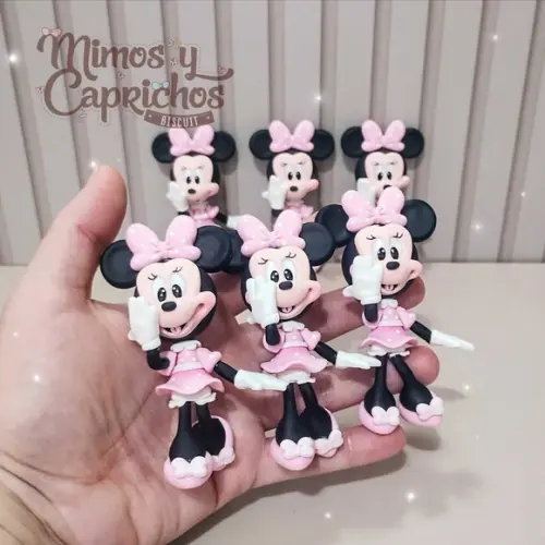 Aplique Minnie Rosa