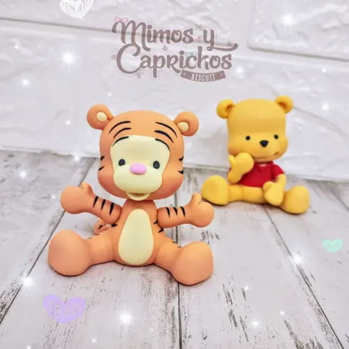 Aplique Pooh e Seus Amigos