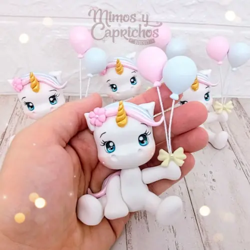 Aplique Unicórnio com Balão