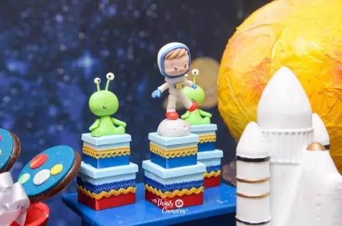Caixinha Dupla Astronauta