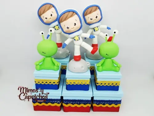 Caixinha Dupla Astronauta