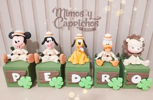Cubos Personalizados Mickey Safari