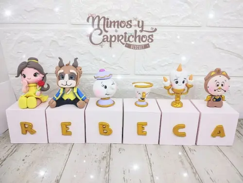 Cubos Personalizados a Bela e a Fera