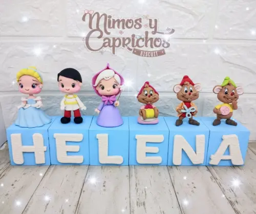 Cubos Personalizados Cinderela