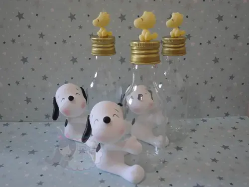 Garrafinha snoopy e Charlie Brown
