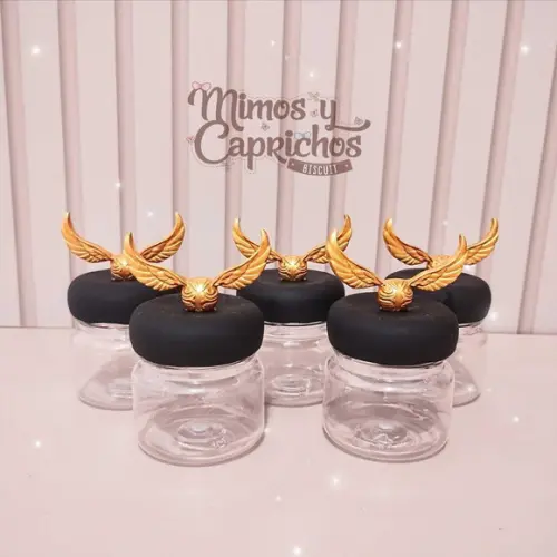 Kit com 5 Potinhos Pomo de Ouro
