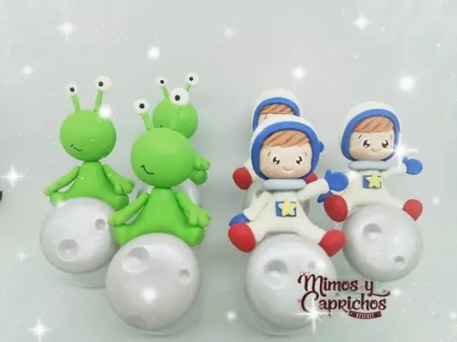 Mini baleiro Astronauta e ET