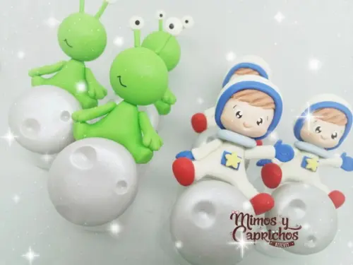 Mini baleiro Astronauta e ET