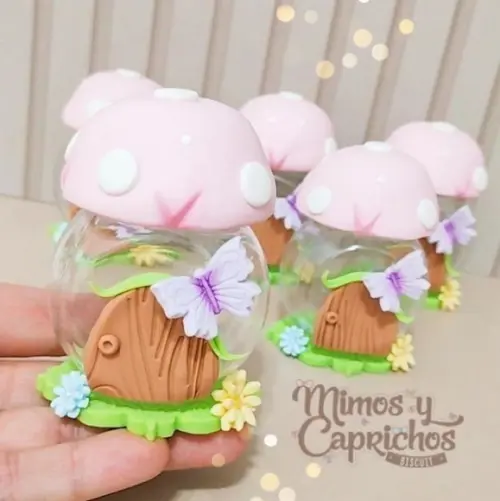 Mini Baleiro Cogumelo