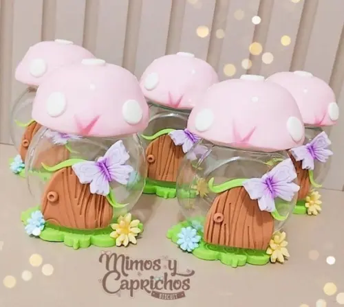 Mini Baleiro Cogumelo