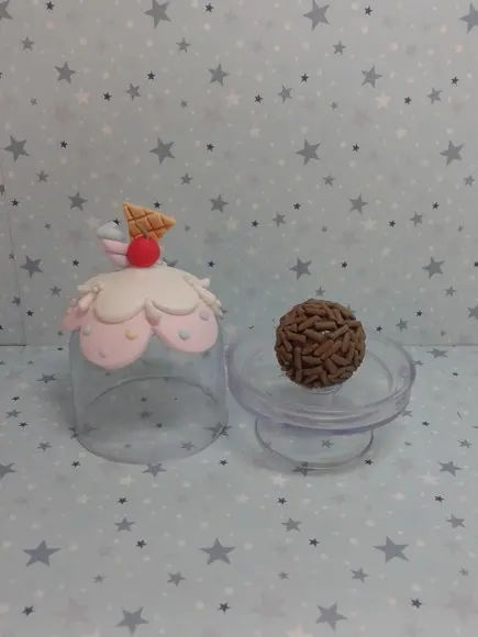 Mini cúpula confeitaria