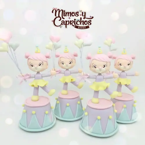 Mini topo Palhacinha tambor