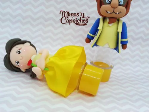 Mini tubete A Bela e a fera